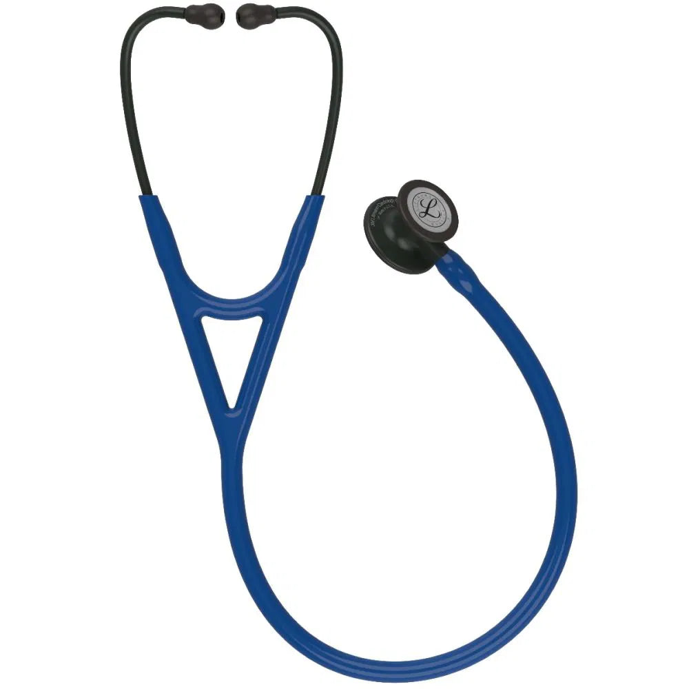 Estetoscopio 3M Littmann Cardiology IV Navy Blue Black Modelo 6168