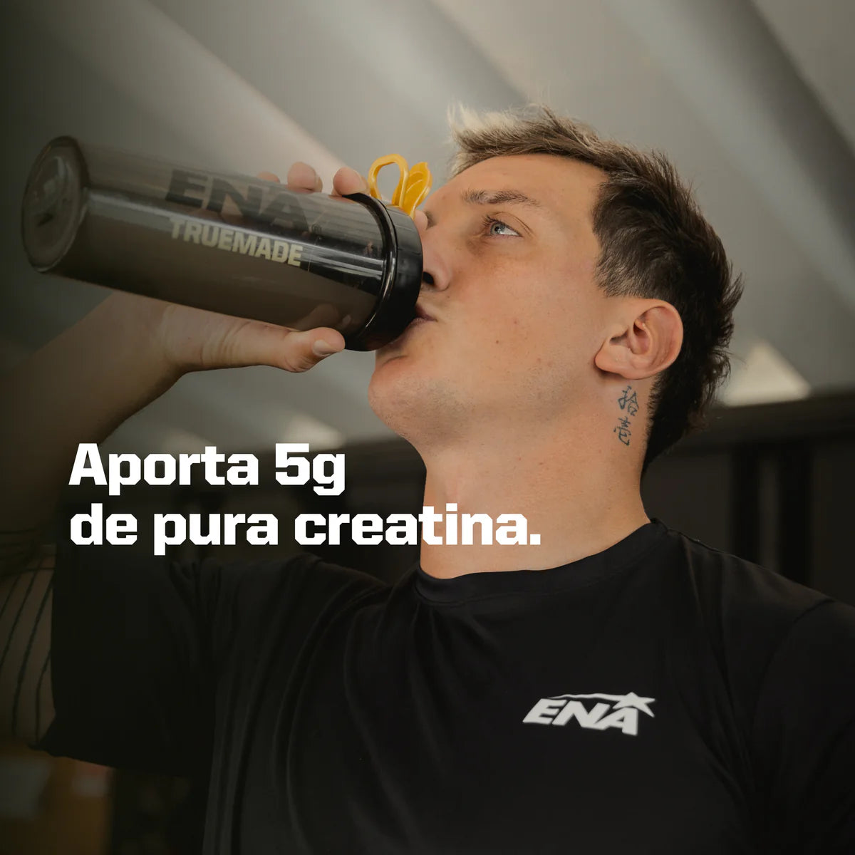 Creatina Monohidrato Micronizada Ena Sport x 300 Gr Neutro