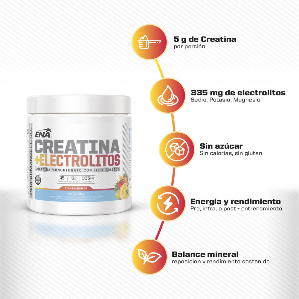 Creatina + Electrolitos Ena