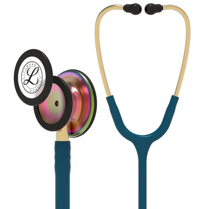 Estetoscopio 3M Littmann Classic III Caribbean Blue Rainbow Modelo 5807
