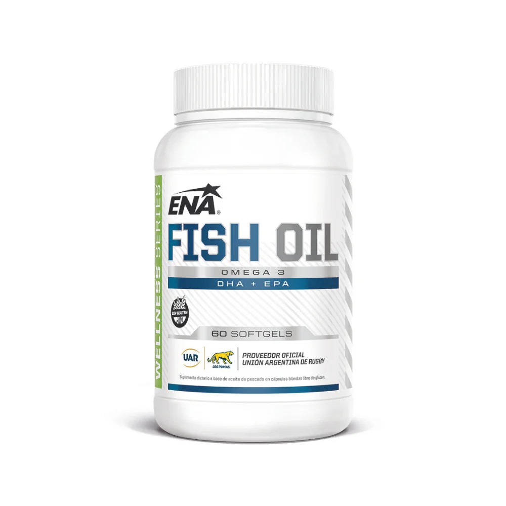 Fish Oil Omega 3 Dha + Epa Ena Sport x 60 Cápsulas