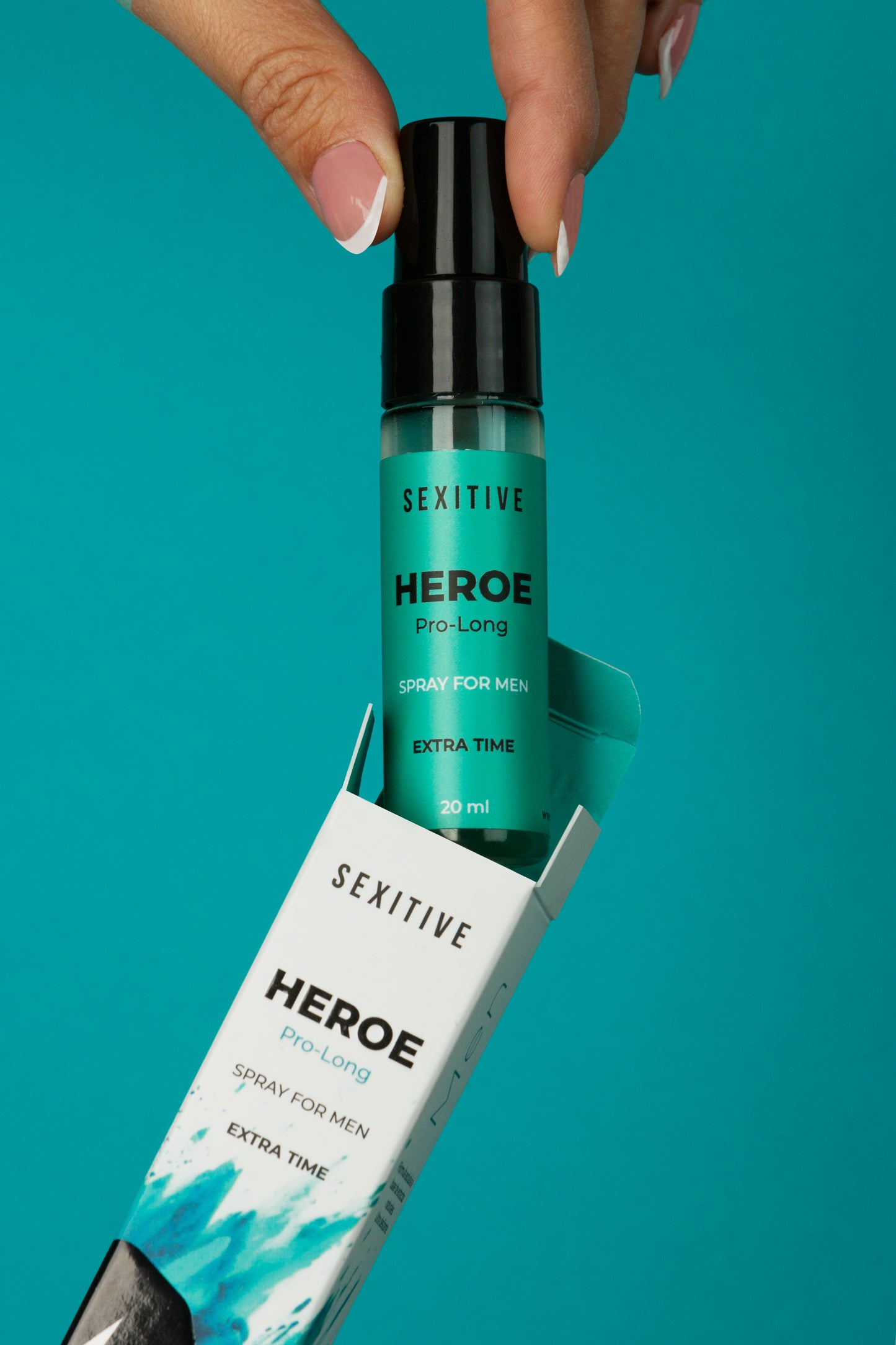 HEROE Pro-Long Extra Time Sexitive Spray masculino 20ml