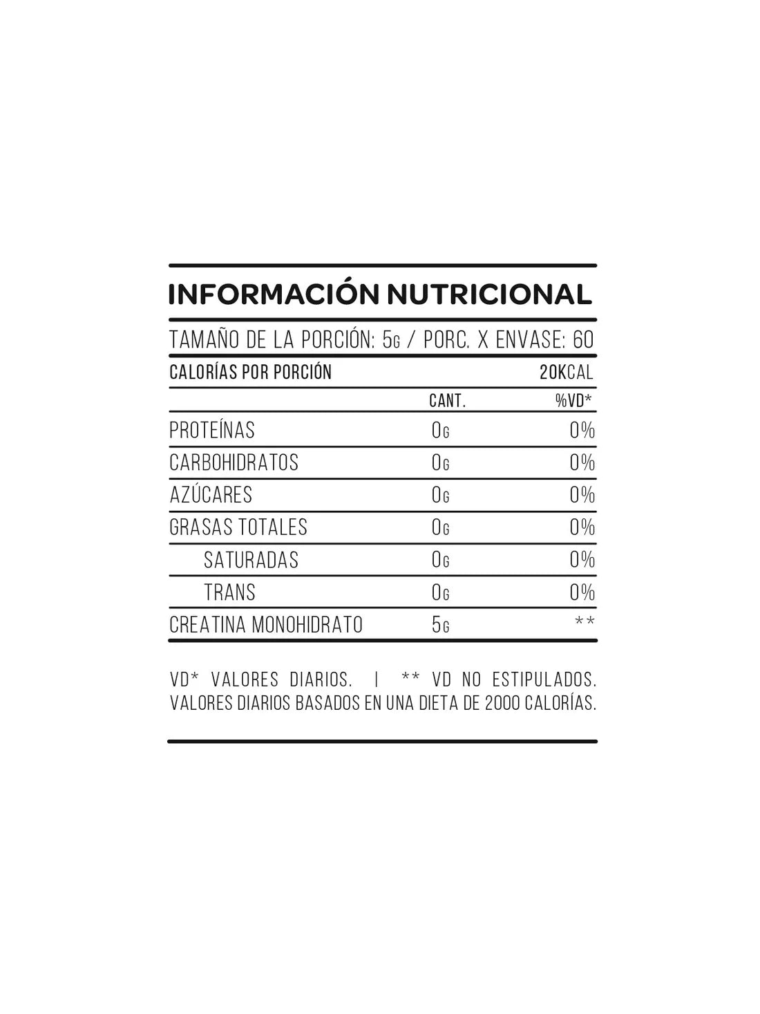 Creatina Monohidrato Star Nutrition Doypack Frutos Rojos 300 Gr