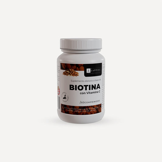 Biotina + Vitamina C By Lappiel x 60 Comprimidos