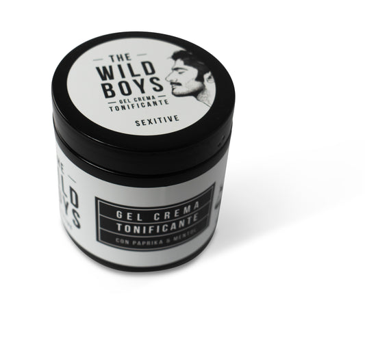 The Wild Boys Sexitive Gel Crema Tonificante con Paprika & Mentol