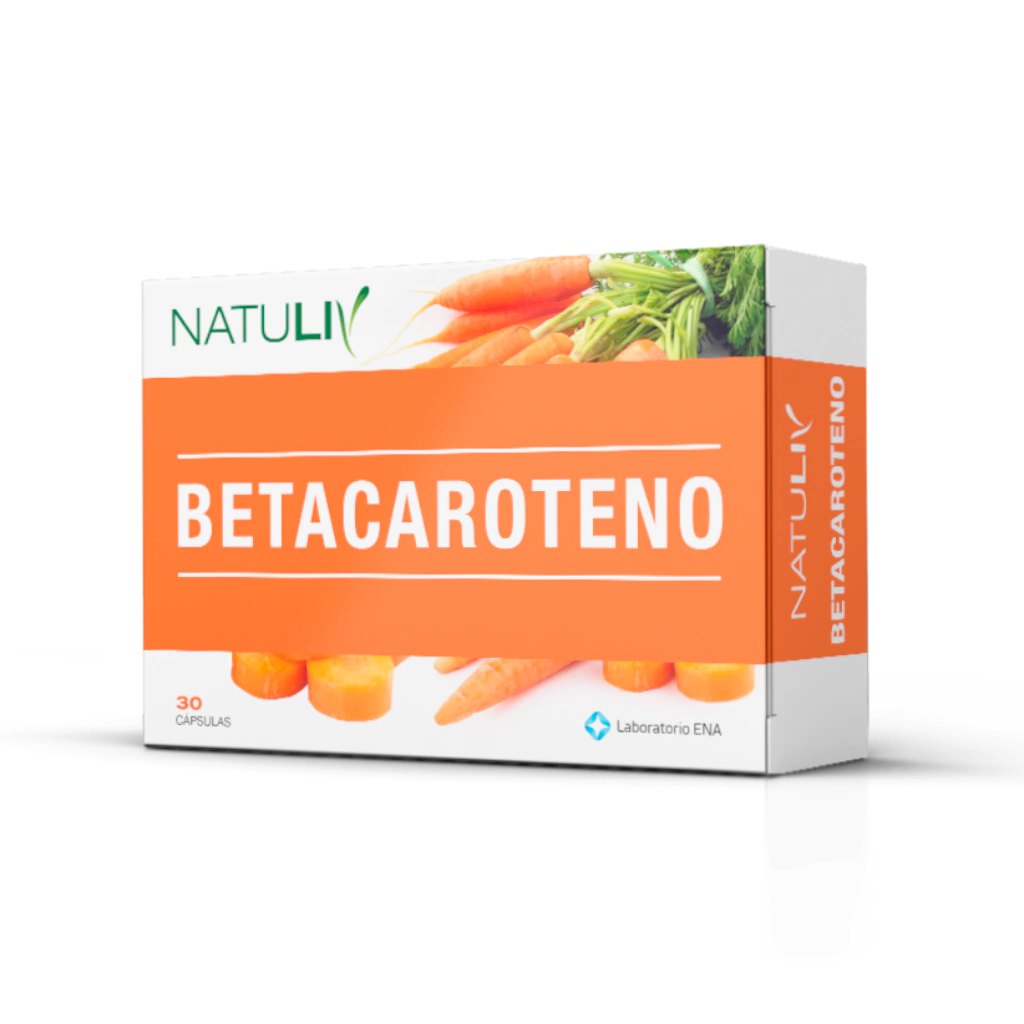 Natuliv Betacaroteno X 30 Cápsulas