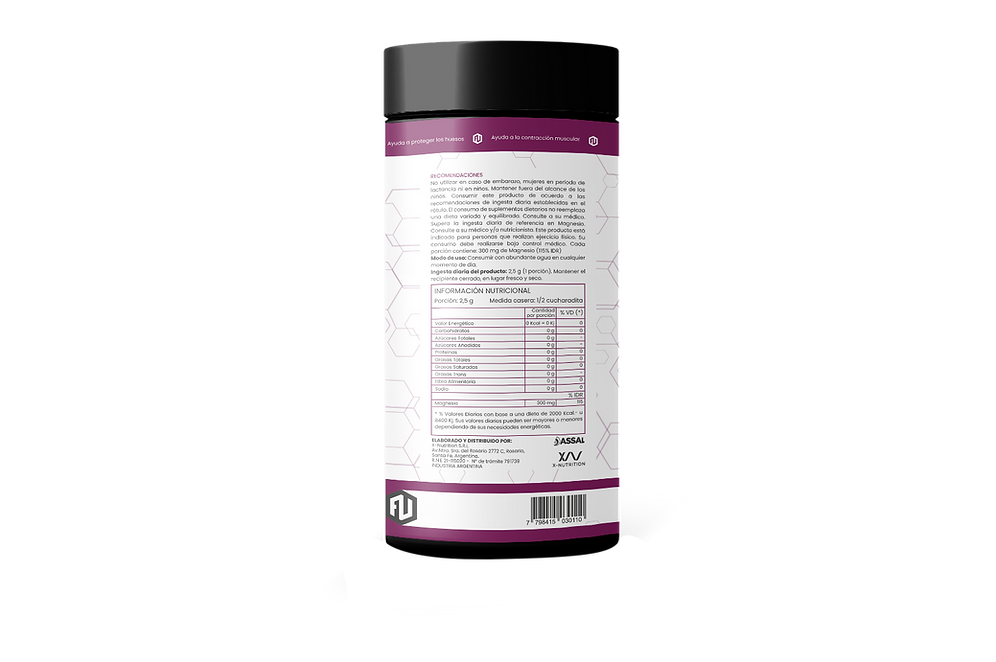 Citrato de Magnesio One Fit 150 Gr Sin Sabor