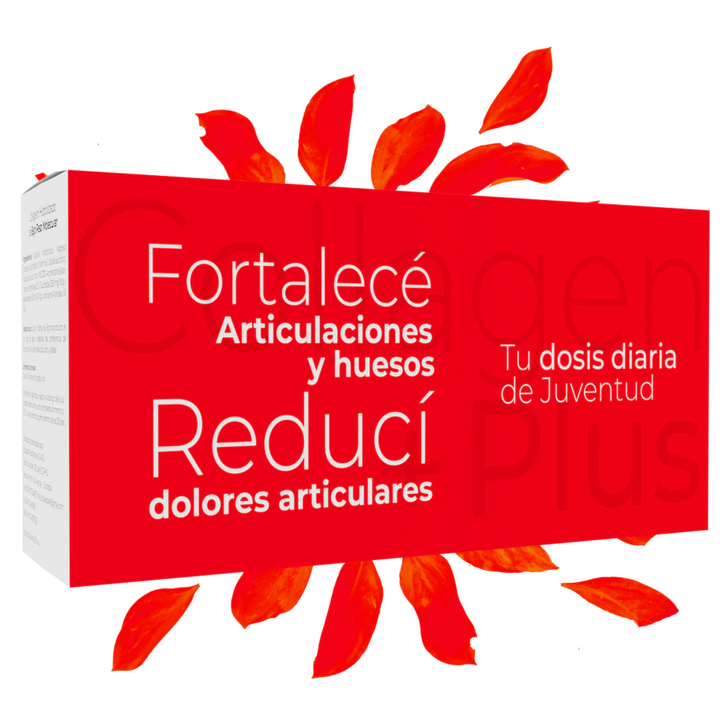Collagen +Plus ByLappiel Colágeno Hidrolizado Vit C Calcio Citrato de Magnesio x30 Sobres