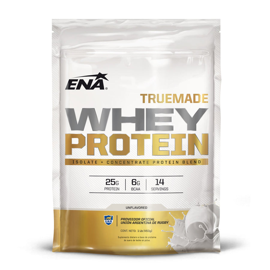 TrueMade Whey Protein Ena Sin Sabor 1 Lb (453 Gr)