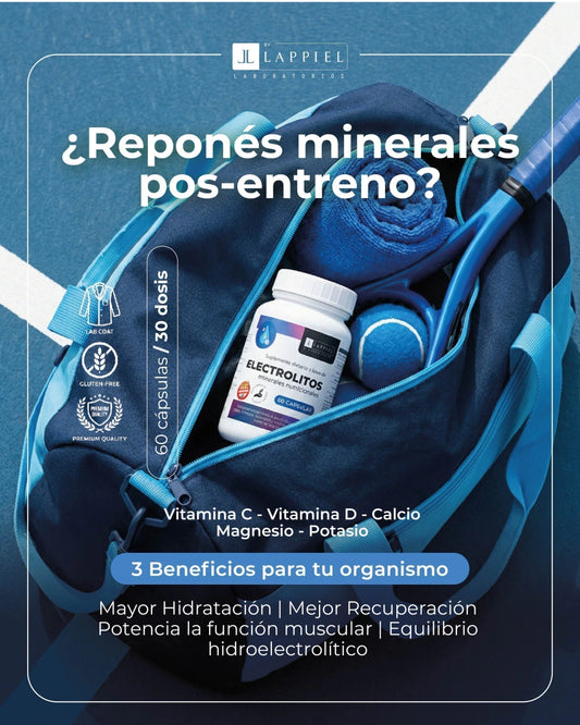 Electrolitos ByLappiel x 60 Cápsulas