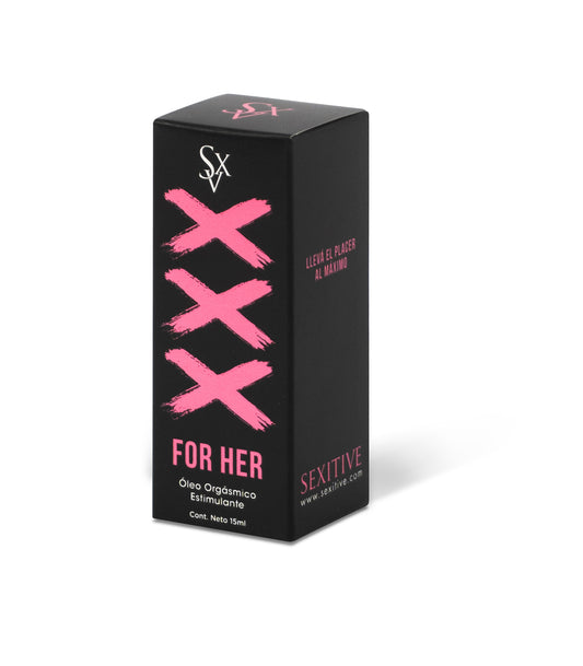 XXX FOR HER Sexitive Oleo Orgásmico Estimulante