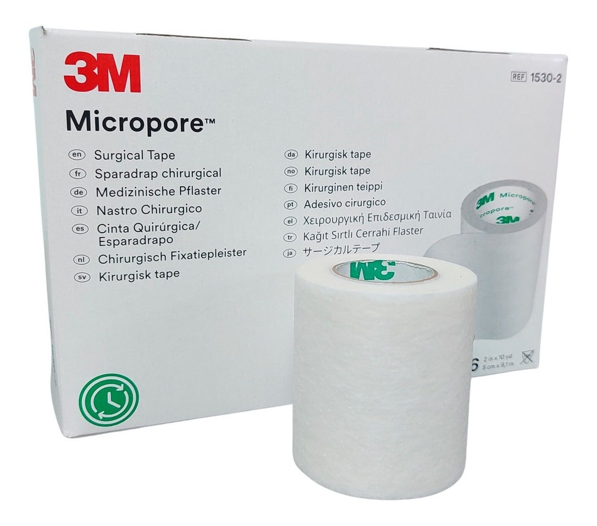 Esparadrapo Micropore Papel Color Piel 1'' X 10 yds 3M Unid