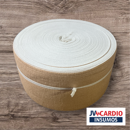 Rollo de Venda Wellbrace de Algodón Elástica 10cm x 25 mts X 1 Unidad