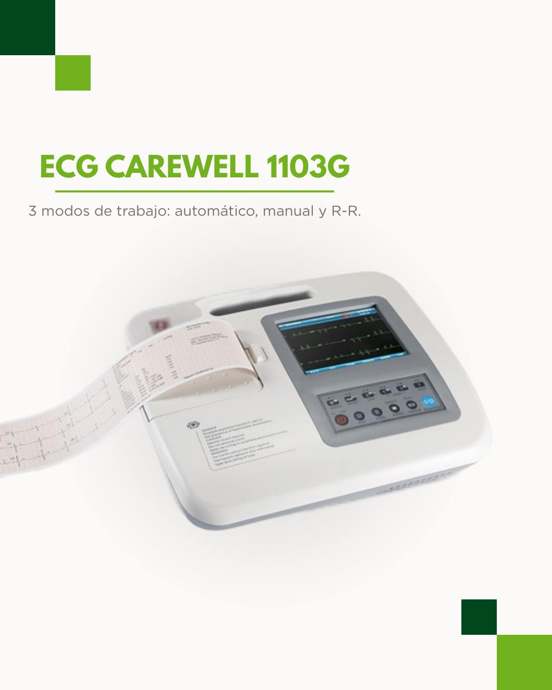 ECG Carewell 1103G