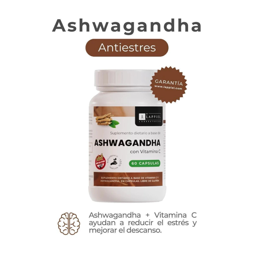 Ashwagandha Lappiel x 60 Cápsulas