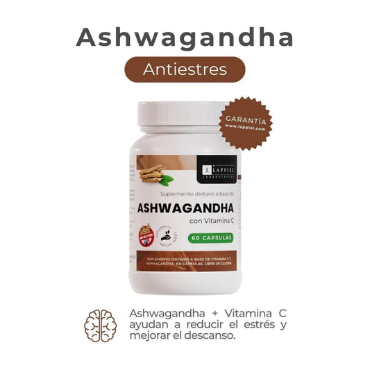 Ashwagandha Lappiel x 60 Cápsulas