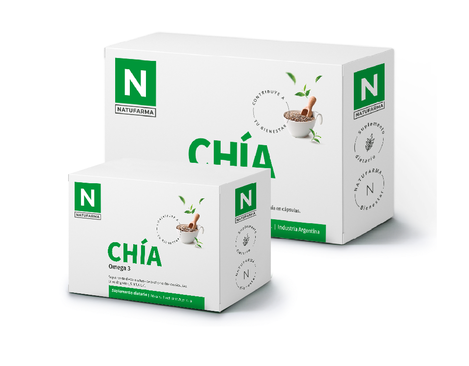 Natufarma Aceite de Chia Omega 3 Cápsulas