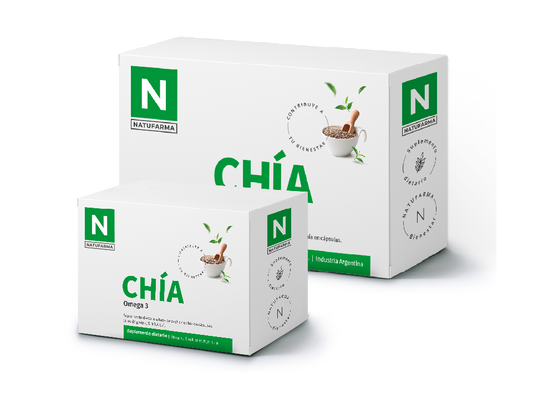 Natufarma Aceite de Chia Omega 3 Cápsulas