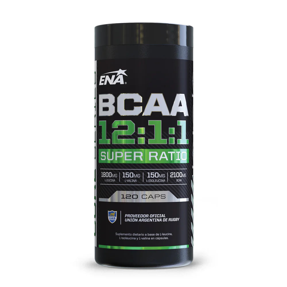 BCAA 12:1:1  Ena Sport x 120 Cápsulas