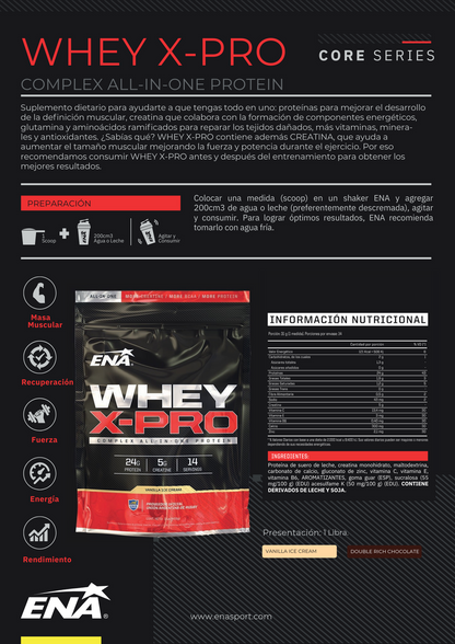 Whey X Pro Ena 1 Lb (453 Gr)