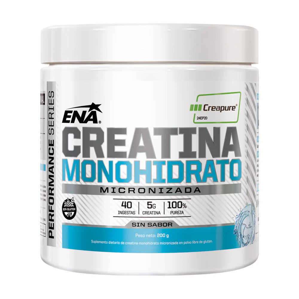 Creatina Monohidrato Micronizada Creapure Ena Sport x 200 Gr