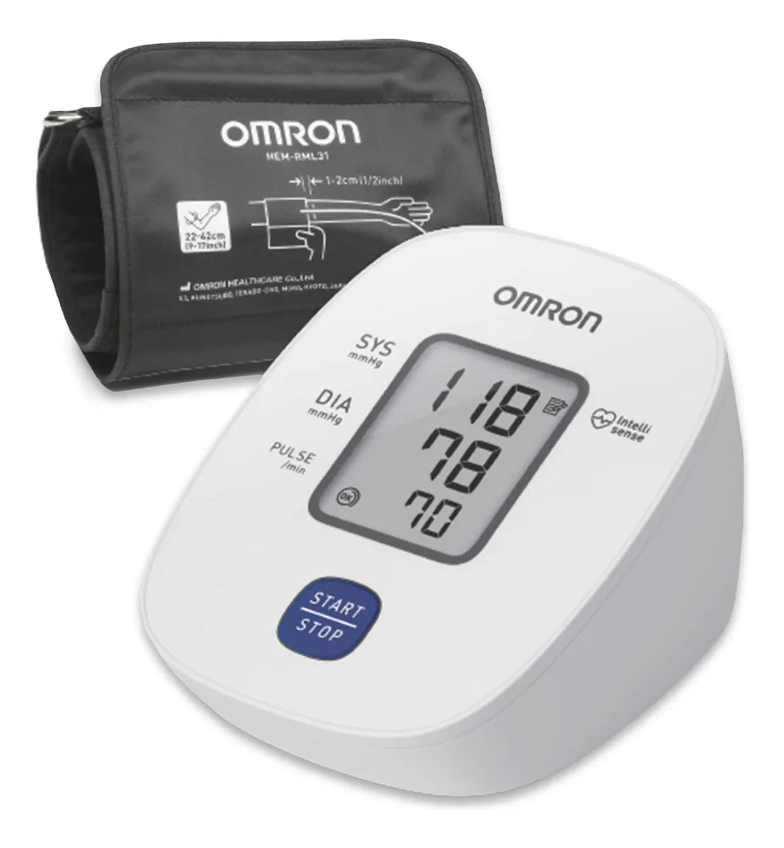 Tensiómetro Omron Hem-7121J Digital Automático De Brazo