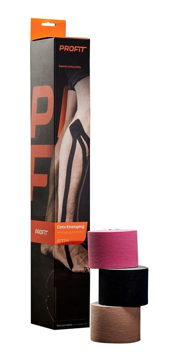 Cinta Profit Kinetaping Kinesiología X 6 Un