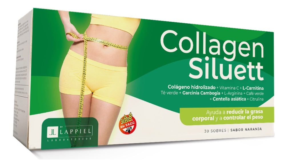 Collagen Siluett By Lappiel Colágeno Adelgaza y Modela x30 Sobres