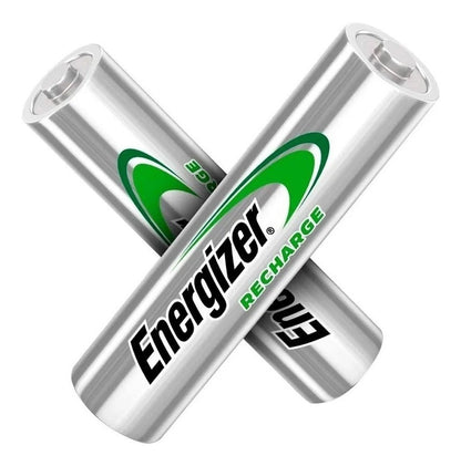 Pilas Energizer AA X 2 Recargables Para Mapas Holter Y Omron