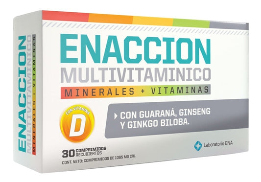 Enaccion Multivitaminico Ena Comprimidos