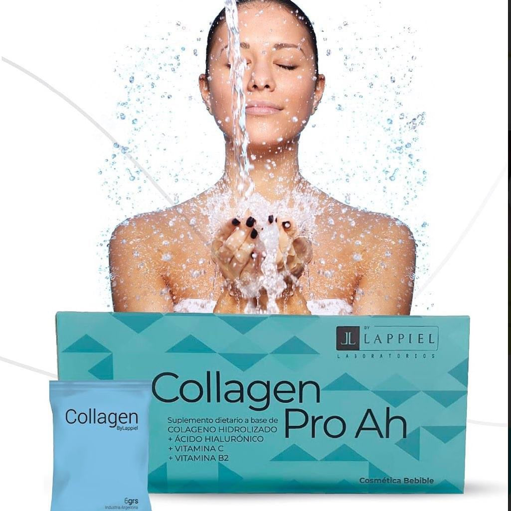 Collagen Pro AH By Lappiel Colágeno Hidrolizado Vit C Ácido Hialurónico x30 Sobres