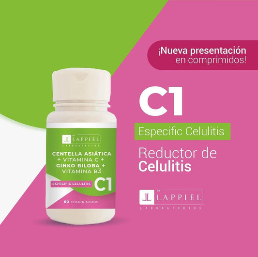 C1 Especific Celulitis By Lappiel x 60 comprimidos