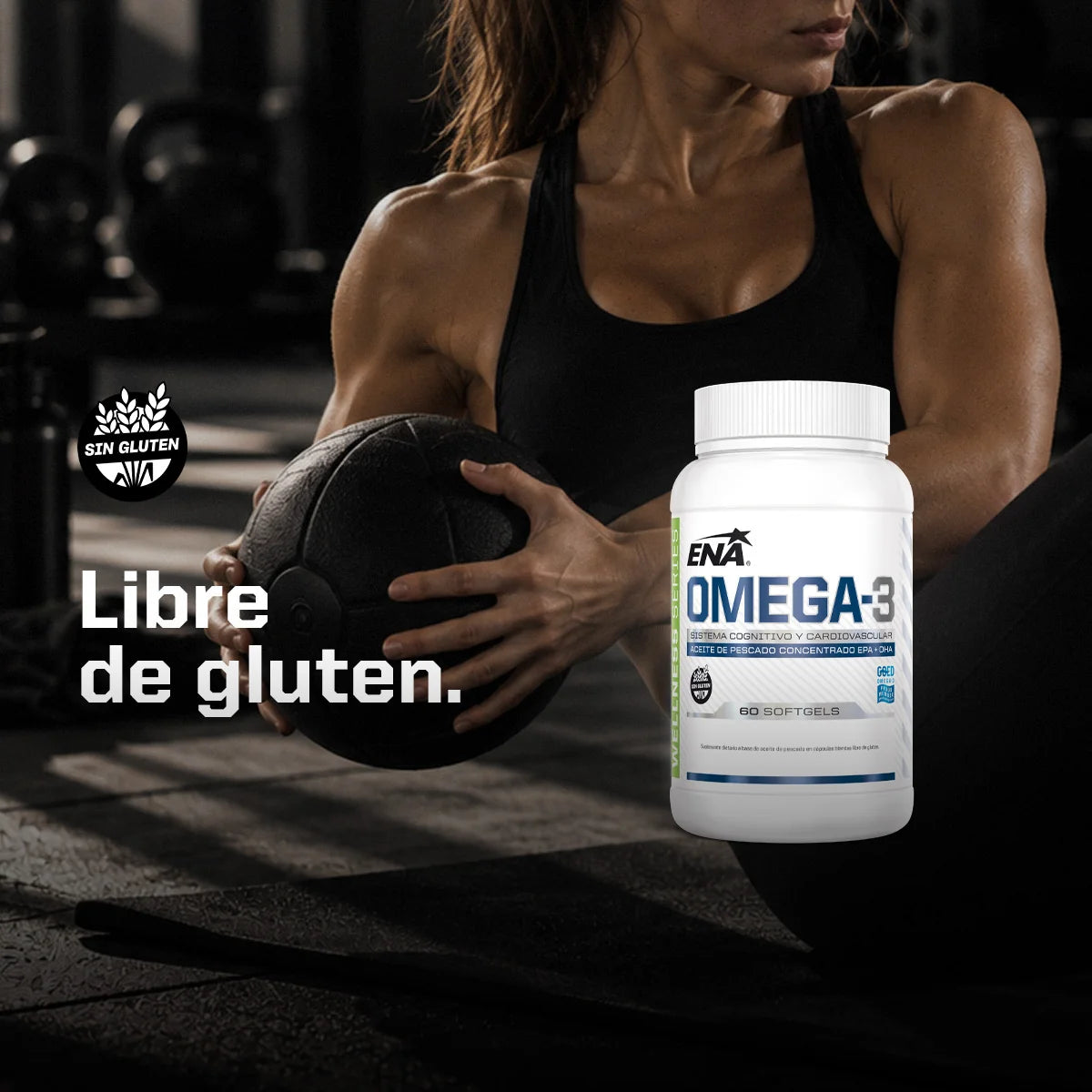 Omega 3 Dha + Epa Ena Sport x 60 Cápsulas
