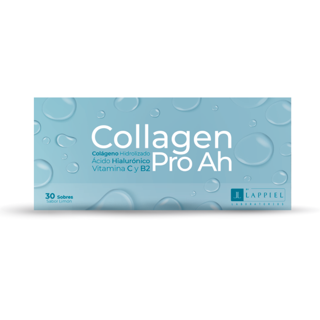 Collagen Pro AH By Lappiel Colágeno Hidrolizado Vit C Ácido Hialurónico x30 Sobres