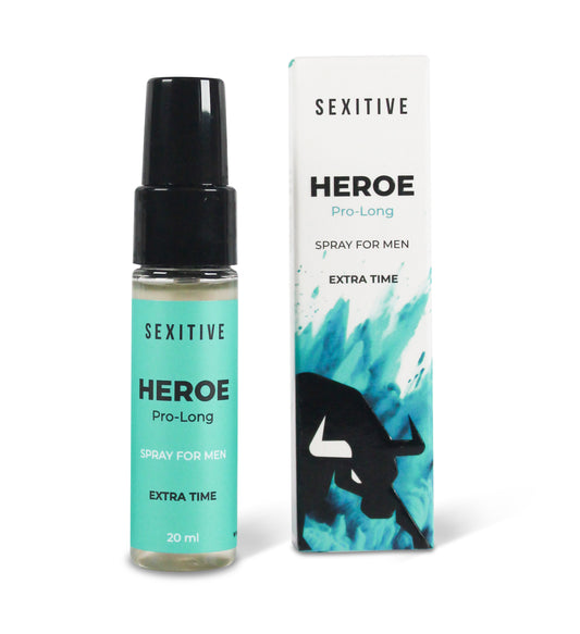 HEROE Pro-Long Extra Time Sexitive Spray masculino 20ml