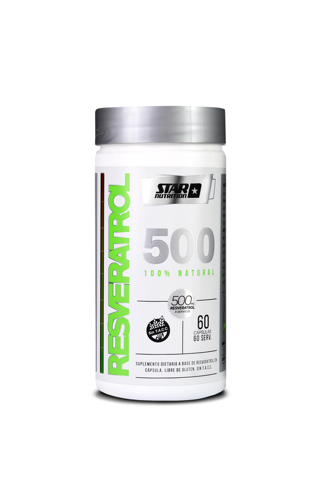 Resveratrol 500 Star Nutrition x 60 Cápsulas