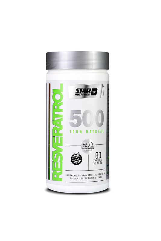 Resveratrol 500 Star Nutrition x 60 Cápsulas