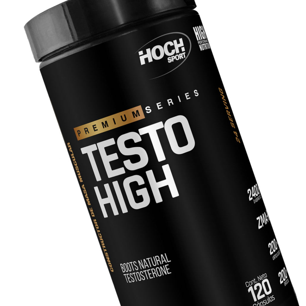 Testo High Hoch Sport x 120 Cápsulas – JV Cardio Insumos
