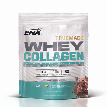 TrueMade Whey Collagen Ena Double Chocolate 1.7 Lb (750 Gr)