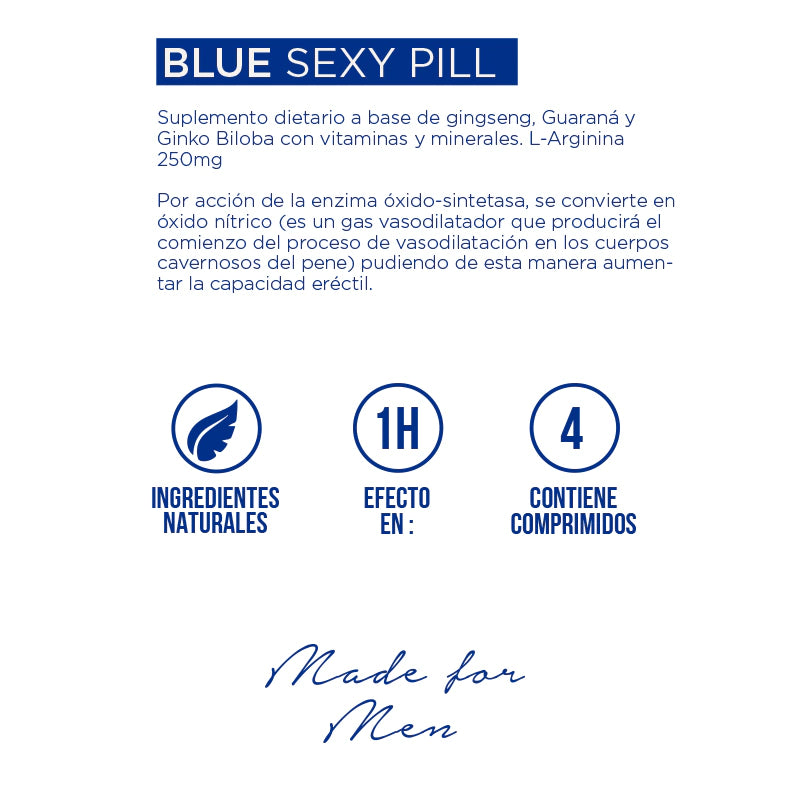 Blue Sexy Pill Sexitive