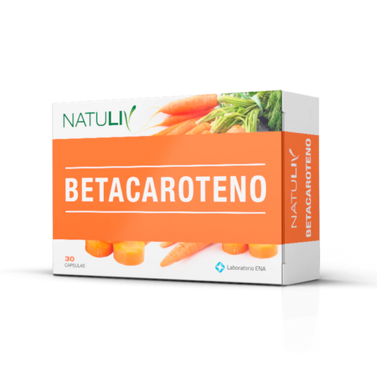 Natuliv Betacaroteno X 30 Cápsulas