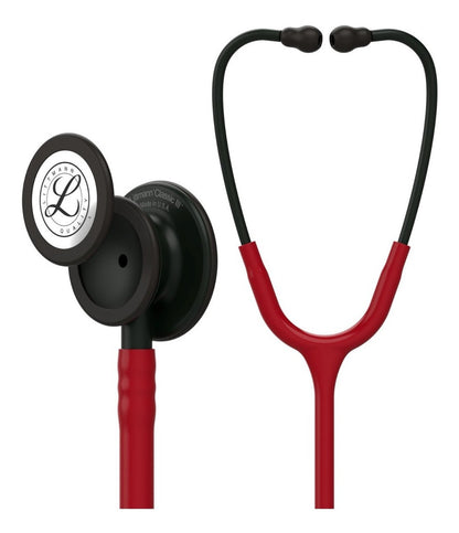 Estetoscopio 3M Littmann Classic III Borgoña Tubo Negro Modelo 5868