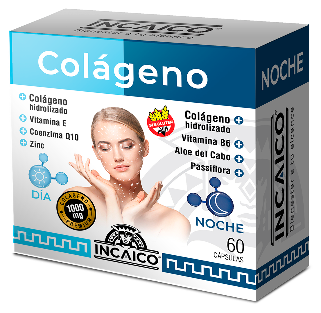 Colágeno Día y Noche Incaico x 60 Caps