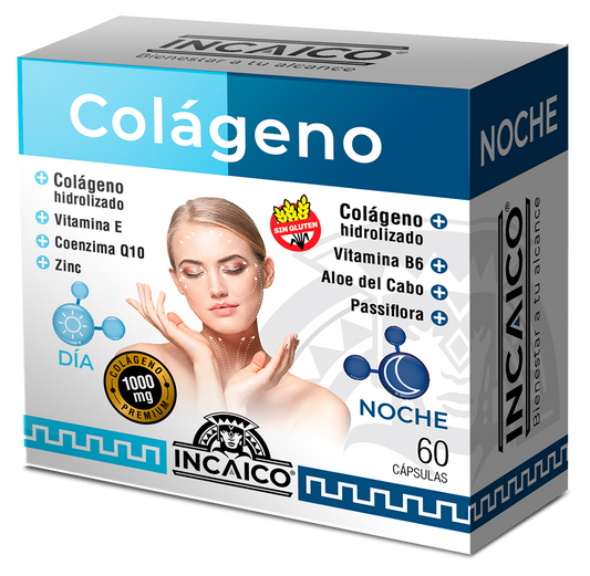 Colágeno Día y Noche Incaico x 60 Caps