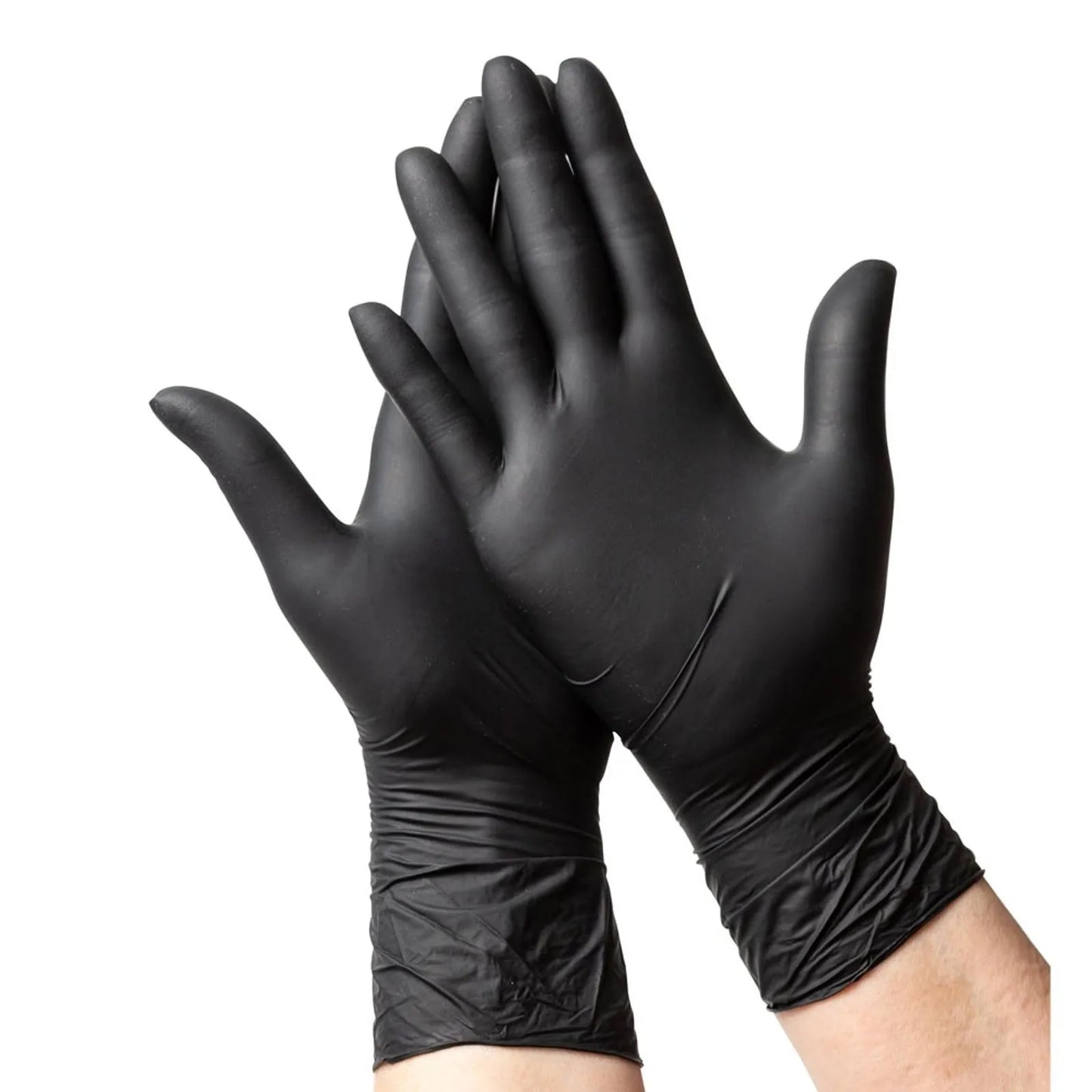 Guantes Coronet Nitrilo Negro Caja X 100 Unidades
