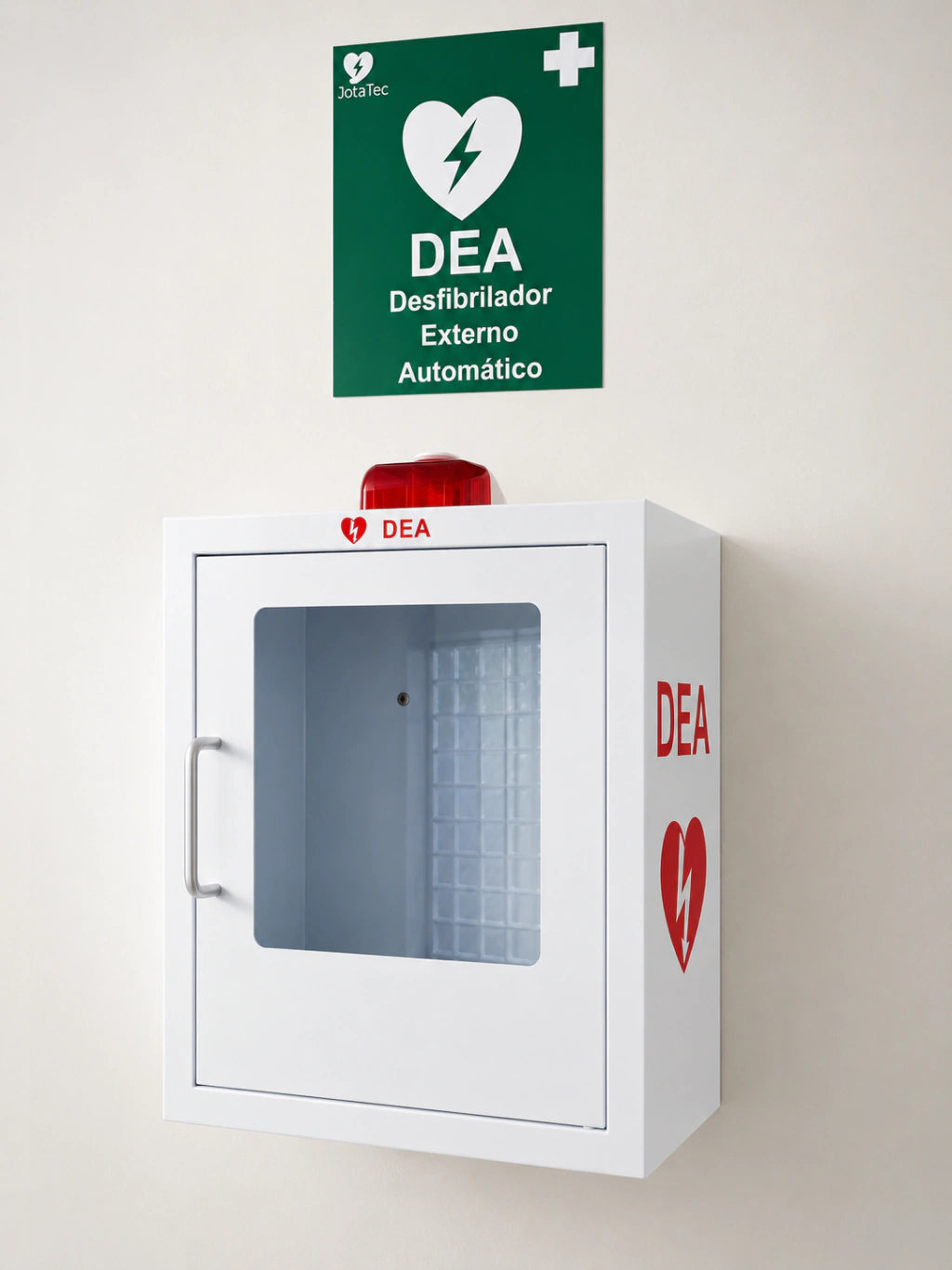 DEA Gabinete para pared para Desfibrilador