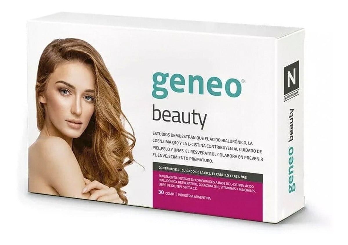 Geneo Beauty 30 Comp L-Cistina Acido Hialurónico