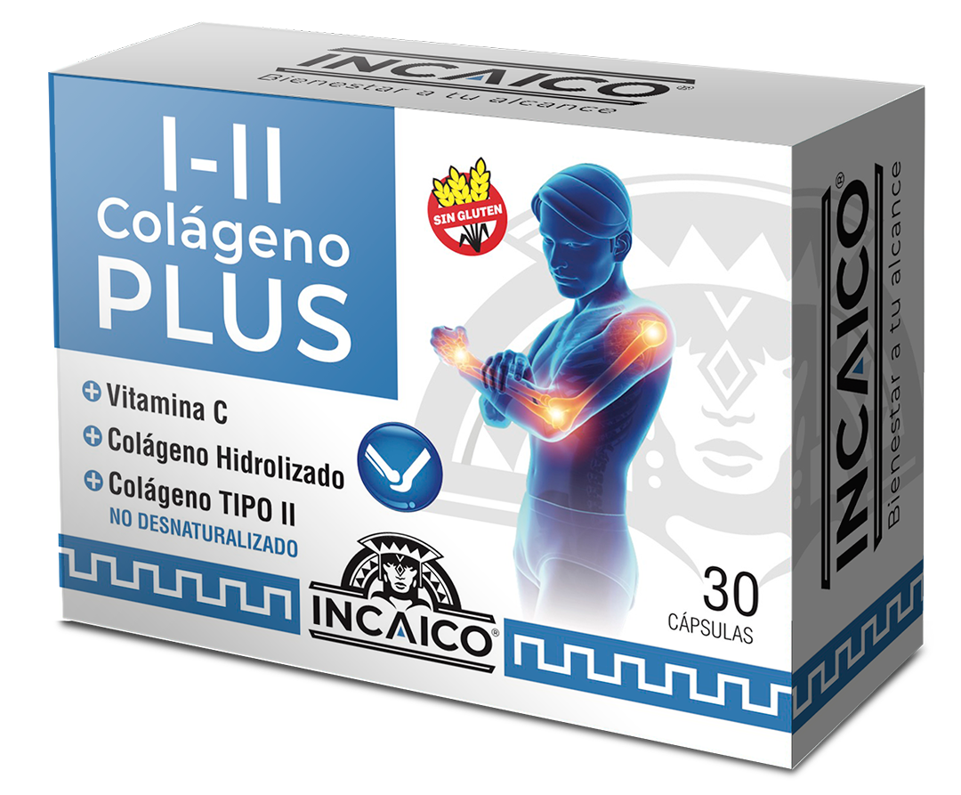 Colágeno Salutaris Plus Hidrolizado + Vit C + Colageno Tipo I + Tipo 2 x 30 Caps