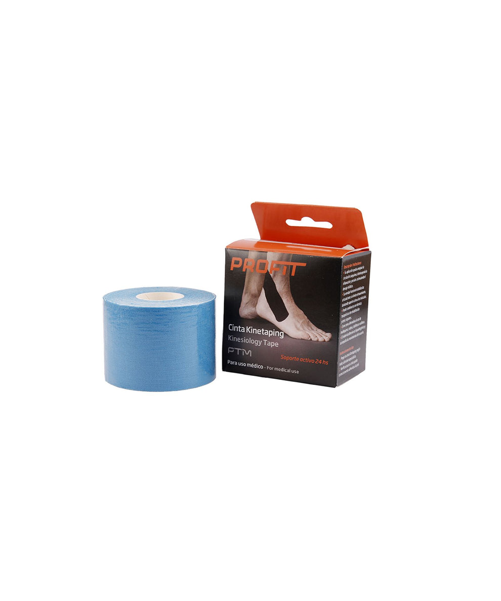 Cinta Profit Kinetaping Kinesiología X 1 Un Color Azul – JV Cardio Insumos