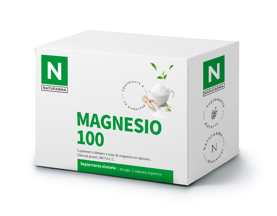 Natufarma Magnesio 100  X 60 Cápsulas